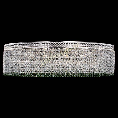 Люстра Венеция Капель №10 оптикон зеленая в Ижевске Гусь Хрустальный