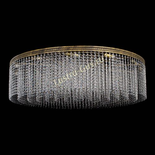 Люстра Венеция капель №12 под бронзу в Ижевске Гусь Хрустальный