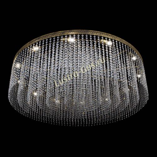 Люстра Венеция капель №12 под бронзу в Ижевске Гусь Хрустальный