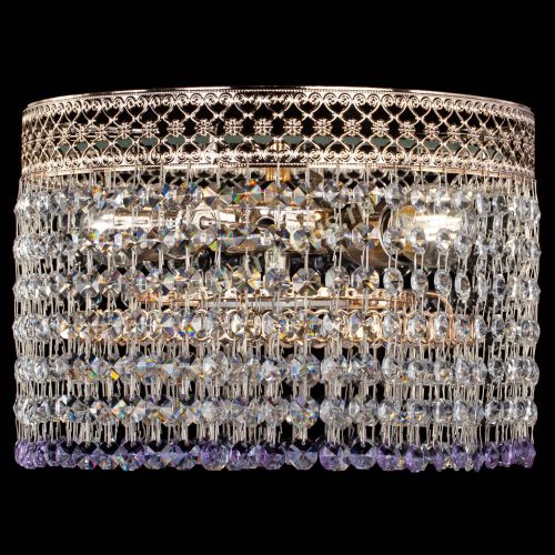 Люстра Венеция Капель №2 фиолетовая в Ижевске Гусь Хрустальный