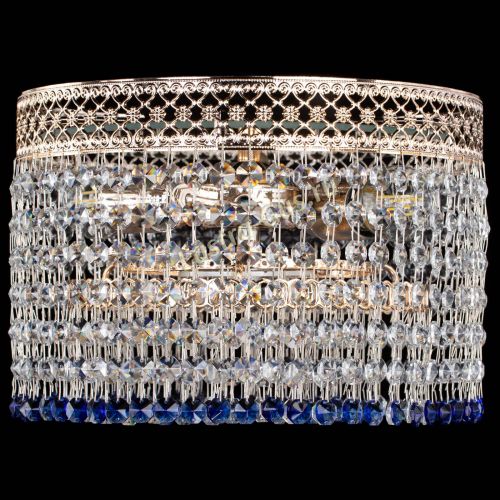 Люстра Венеция Капель №2 синяя в Ижевске Гусь Хрустальный