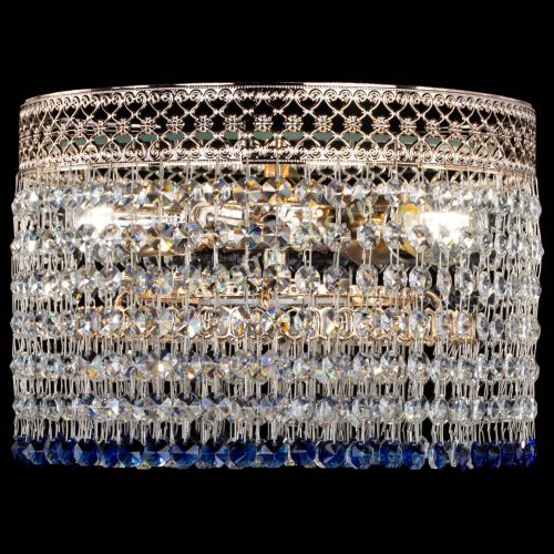 Люстра Венеция Капель №2 синяя в Ижевске Гусь Хрустальный