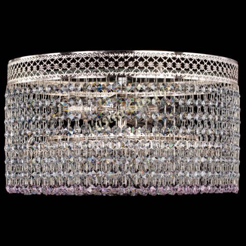 Люстра Венеция Капель №3 розовая в Ижевске Гусь Хрустальный