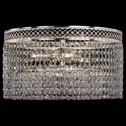 Люстра Венеция Капель №3 розовая в Ижевске Гусь Хрустальный