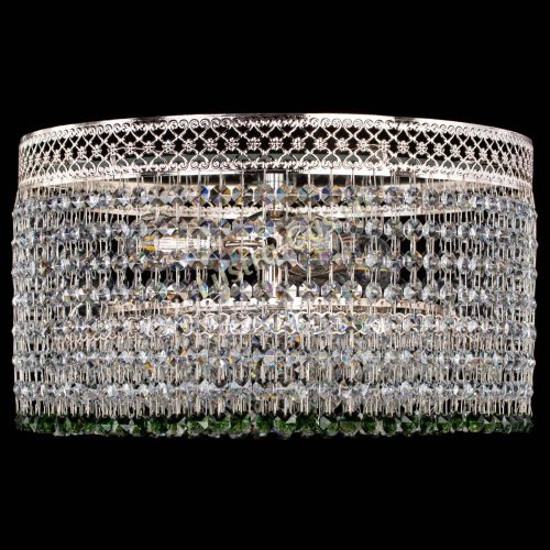 Люстра Венеция Капель №3 зеленая в Ижевске Гусь Хрустальный