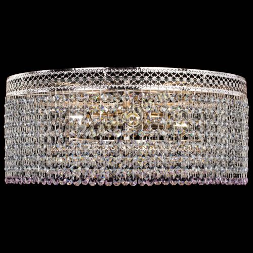 Люстра Венеция Капель №5 розовая в Ижевске Гусь Хрустальный