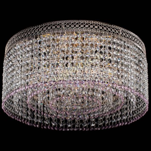 Люстра Венеция Капель №5 розовая в Ижевске Гусь Хрустальный