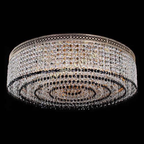 Люстра Венеция Капель №8 оптикон черная в Ижевске Гусь Хрустальный