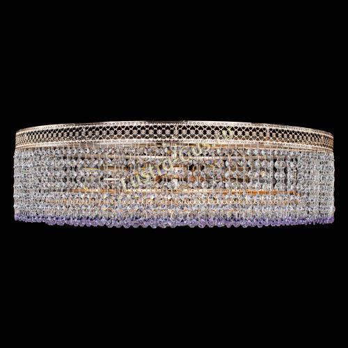 Люстра Венеция Капель №8 оптикон фиолетовая в Ижевске Гусь Хрустальный