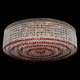 Люстра Венеция Капель №8 оптикон красная в Ижевске