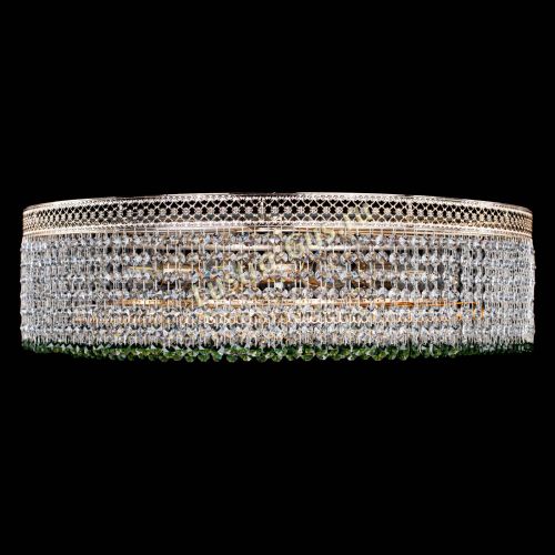 Люстра Венеция Капель №8 оптикон зеленая в Ижевске Гусь Хрустальный