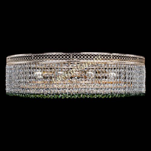 Люстра Венеция Капель №8 оптикон зеленая в Ижевске Гусь Хрустальный