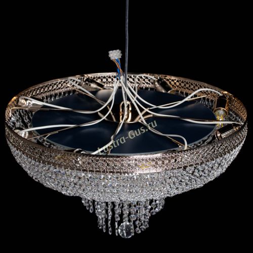 Люстра Венеция Каскад №8 в Ижевске Гусь Хрустальный