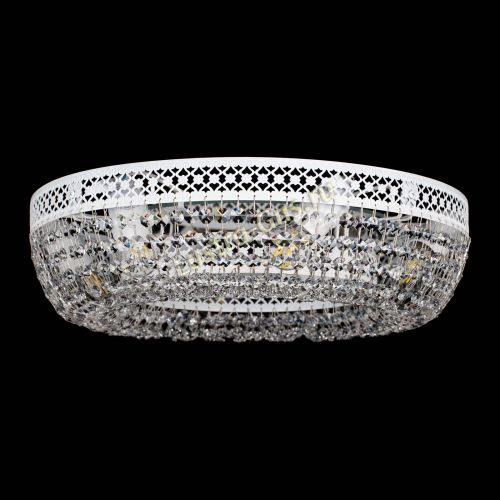 Люстра Венеция Кольцо №6 белая в Ижевске Гусь Хрустальный