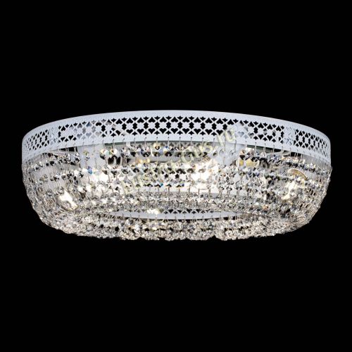 Люстра Венеция Кольцо №6 белая в Ижевске Гусь Хрустальный