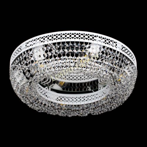 Люстра Венеция Кольцо №6 белая в Ижевске Гусь Хрустальный