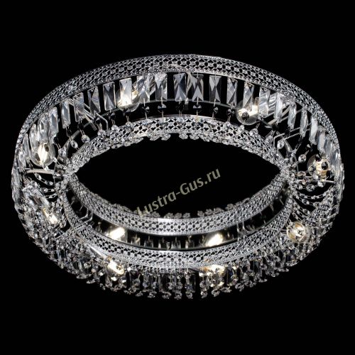 Люстра Венеция Кольцо №8 пластинка черная в Ижевске Гусь Хрустальный