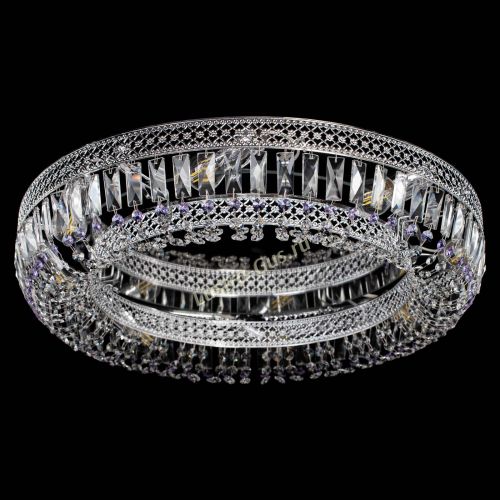 Люстра Венеция Кольцо №8 пластинка фиолетовая в Ижевске Гусь Хрустальный