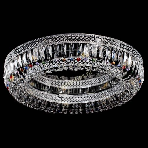 Люстра Венеция Кольцо №8 пластинка разноцветная в Ижевске Гусь Хрустальный