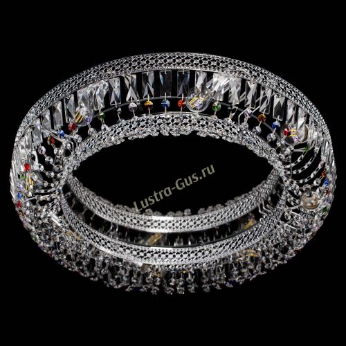 Люстра Венеция Кольцо №8 пластинка разноцветная в Ижевске Гусь Хрустальный