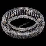 Люстра Венеция Кольцо №8 пластинка розовая в Ижевске