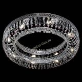 Люстра Венеция Кольцо №8 пластинка розовая в Ижевске