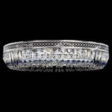 Люстра Венеция Кольцо №8 пластинка синяя в Ижевске