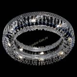 Люстра Венеция Кольцо №8 пластинка синяя в Ижевске