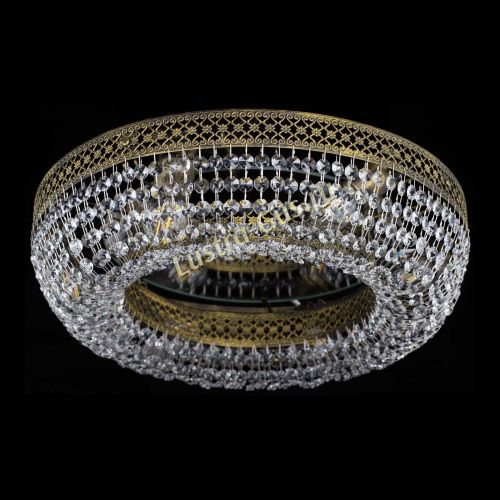 Люстра Венеция Кольцо №6 под бронзу в Ижевске Гусь Хрустальный