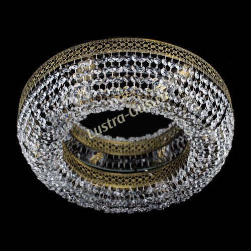 Люстра Венеция Кольцо №6 под бронзу в Ижевске Гусь Хрустальный