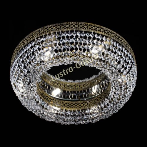 Люстра Венеция Кольцо №6 под бронзу в Ижевске Гусь Хрустальный