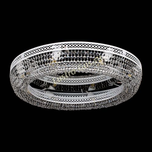 Люстра Венеция Кольцо №8 белая в Ижевске Гусь Хрустальный