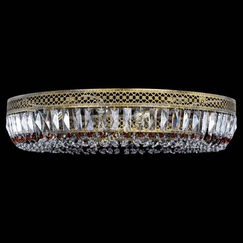 Люстра Венеция Кольцо №8 пластинка под бронзу Чайная в Ижевске Гусь Хрустальный