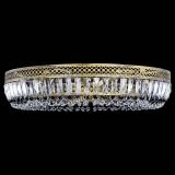 Люстра Венеция Кольцо №8 пластинка под бронзу Черная в Ижевске