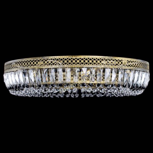 Люстра Венеция Кольцо №8 пластинка под бронзу Черная в Ижевске Гусь Хрустальный