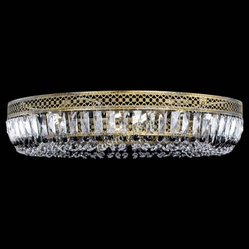 Люстра Венеция Кольцо №8 пластинка под бронзу Черная в Ижевске Гусь Хрустальный