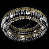 Люстра Венеция Кольцо №8 пластинка под бронзу Черная в Ижевске