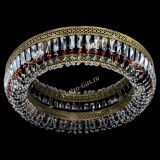 Люстра Венеция Кольцо №8 пластинка под бронзу Красная в Ижевске