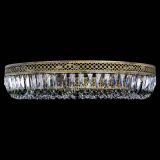 Люстра Венеция Кольцо №8 пластинка под бронзу Зеленая в Ижевске