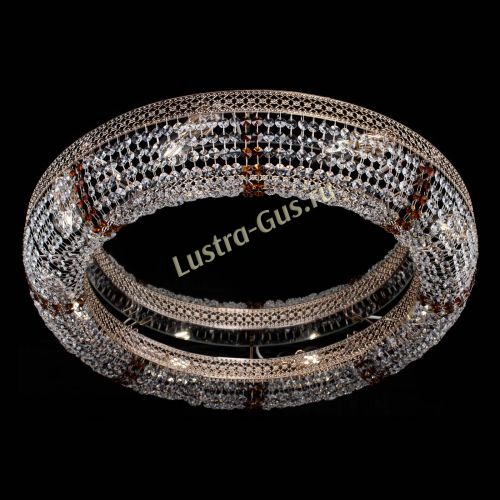 Люстра Венеция Кольцо №8 чайная в Ижевске Гусь Хрустальный