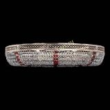 Люстра Венеция Кольцо №8 красное в Ижевске