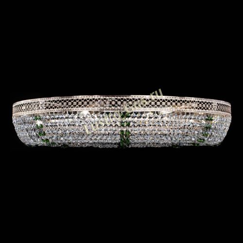 Люстра Венеция Кольцо №8 зеленое в Ижевске Гусь Хрустальный