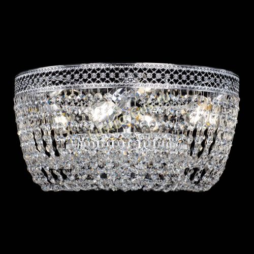 Люстра Венеция Кольцо конус 400 мм в Ижевске Гусь Хрустальный