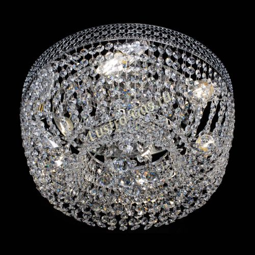 Люстра Венеция Кольцо конус 400 мм в Ижевске Гусь Хрустальный