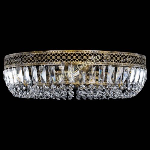 Люстра Венеция Кольцо пластинка под бронзу в Ижевске Гусь Хрустальный