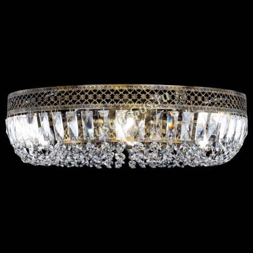 Люстра Венеция Кольцо пластинка под бронзу в Ижевске Гусь Хрустальный