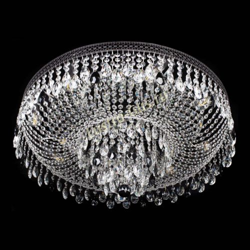 Люстра Венеция Кольцо Черная №8 черная в Ижевске Гусь Хрустальный