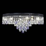 Люстра Венеция Кольцо Черная №8 фиолетовая в Ижевске