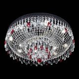 Люстра Венеция Кольцо Черная №8 красная в Ижевске