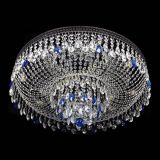 Люстра Венеция Кольцо Черная №8 синяя в Ижевске